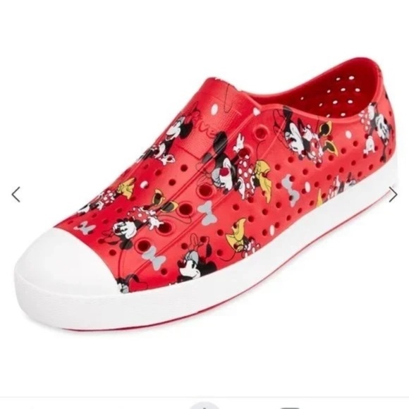 Native Women's Red Slip-On Shoes - Picture 1 of 12